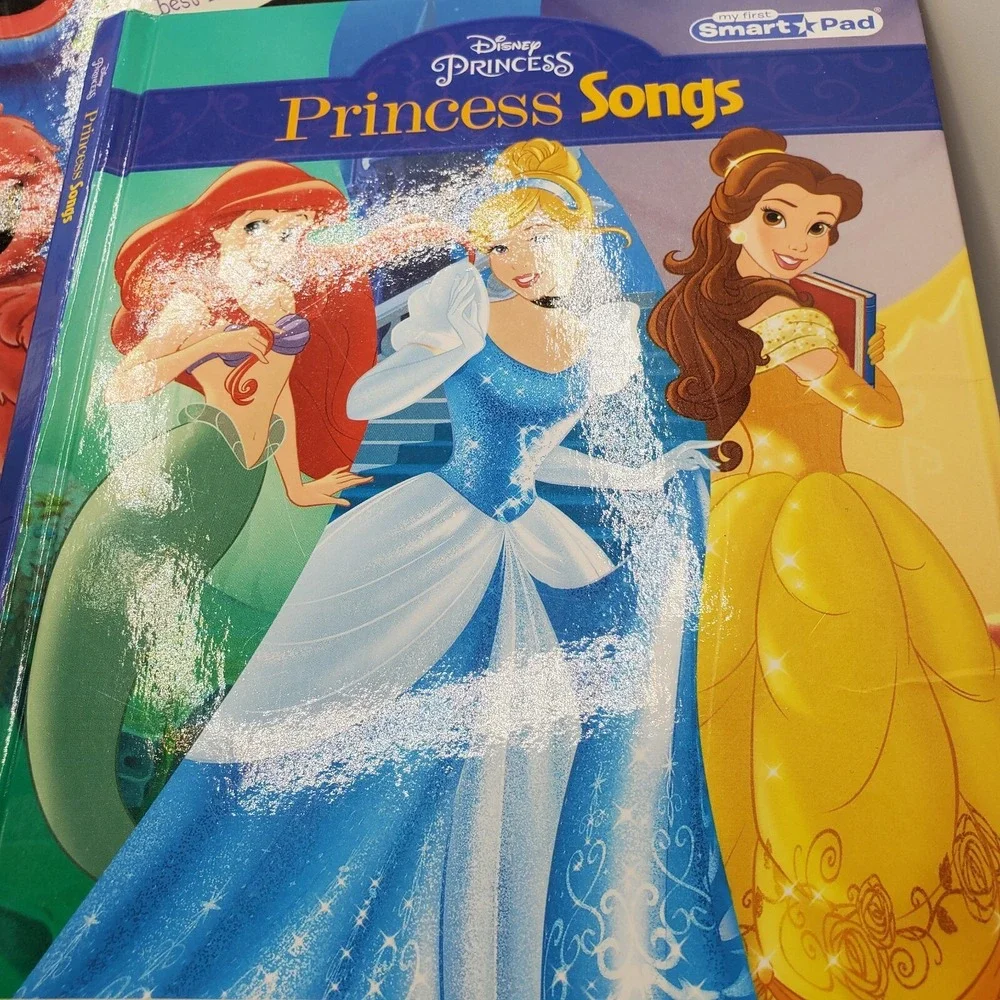 Children lot of 6 books 2 board, Nascar, Disney Princess, Sesame Street hardback